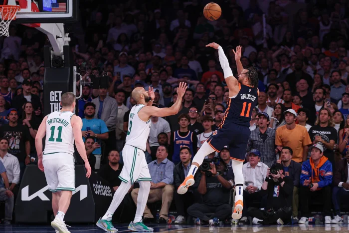 NBA直播-紐約尼克斯隊(duì)控制著對(duì)陣波士頓凱爾特人隊(duì)的半決賽系列賽。